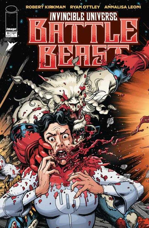 Invincible Universe Battle Beast #11 Cover C 1 in 10 Chris Burnham & Brian Reber Connecting Variant Image Comics