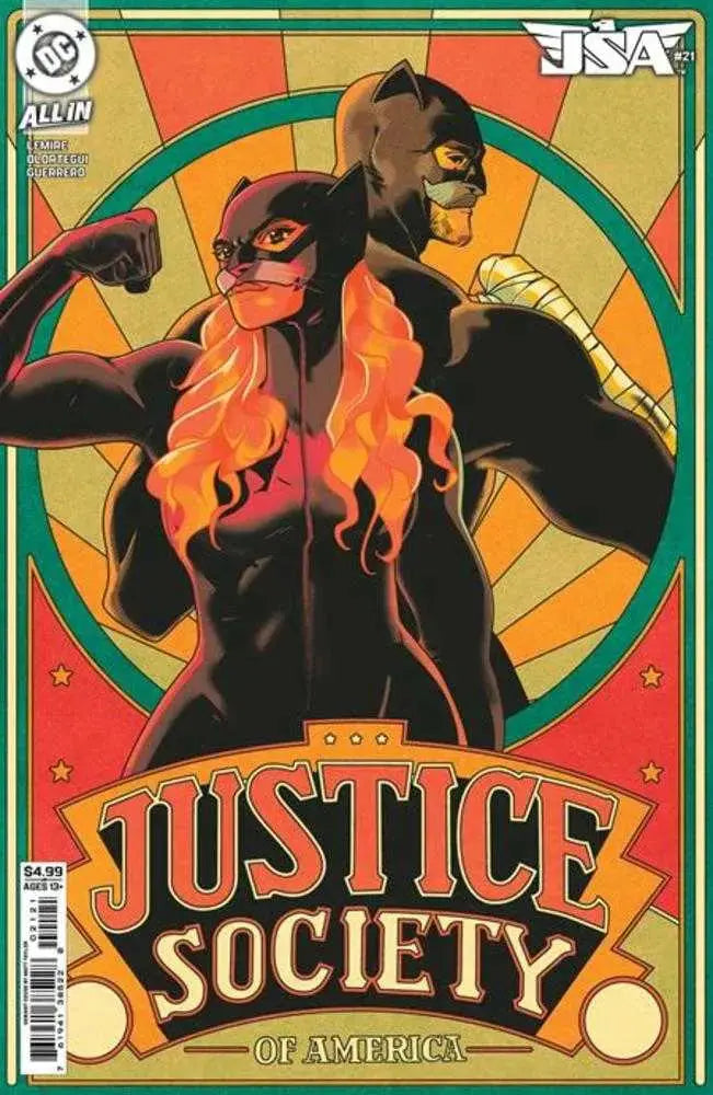 JSA #21 Cover B Matt Taylor Card Stock Variant DC Comics