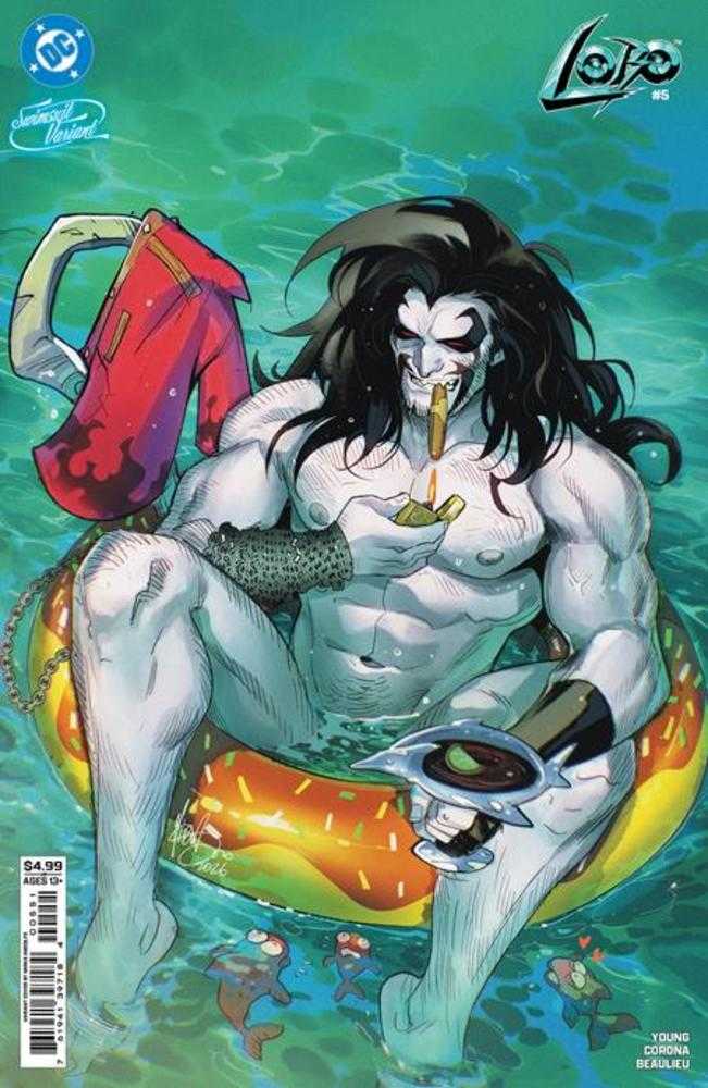 Lobo #5 Cover E Mirka Andolfo Swimsuit Card Stock Variant DC Comics