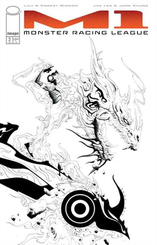 M1 Monster Racing League #2 Cover C 1 in 25 Jae Lee Variant Image Comics