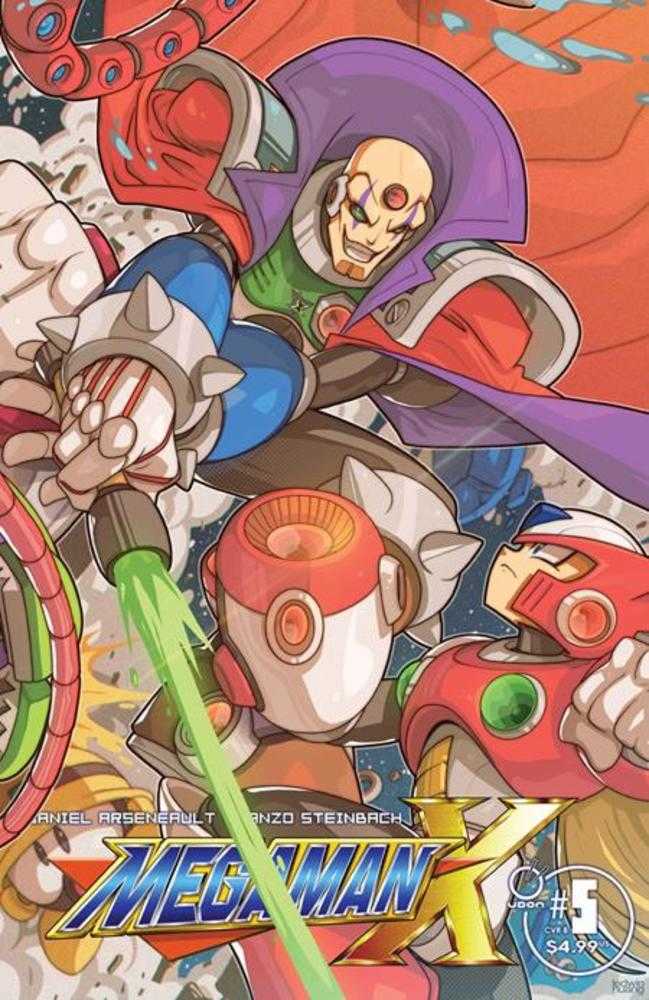 Mega Man X #5 (Of 5) Cover B Edwin Huang Variant Udon Entertainment