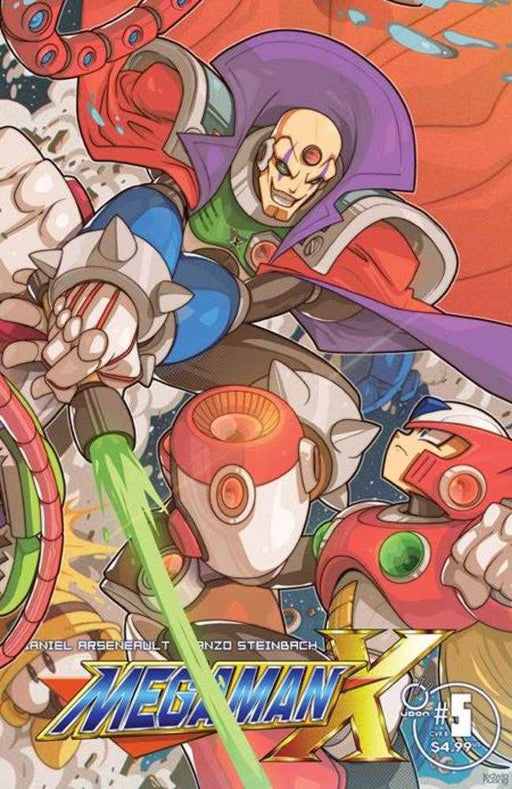 Mega Man X #5 (Of 5) Cover B Edwin Huang Variant Udon Entertainment