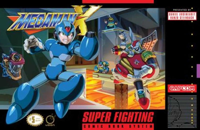Mega Man X #5 (Of 5) Cover D Inc 1:5 Jeffrey Cruz Variant Udon Entertainment