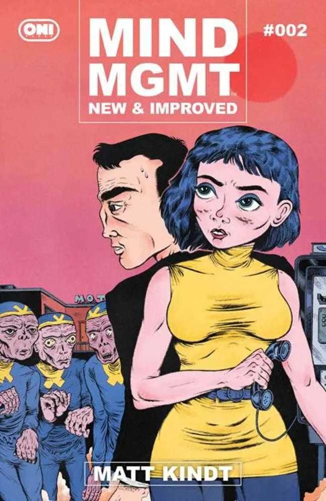 Mind Mgmt New & Improved #2 Cover B Jasper Jubenvill Variant Oni Press