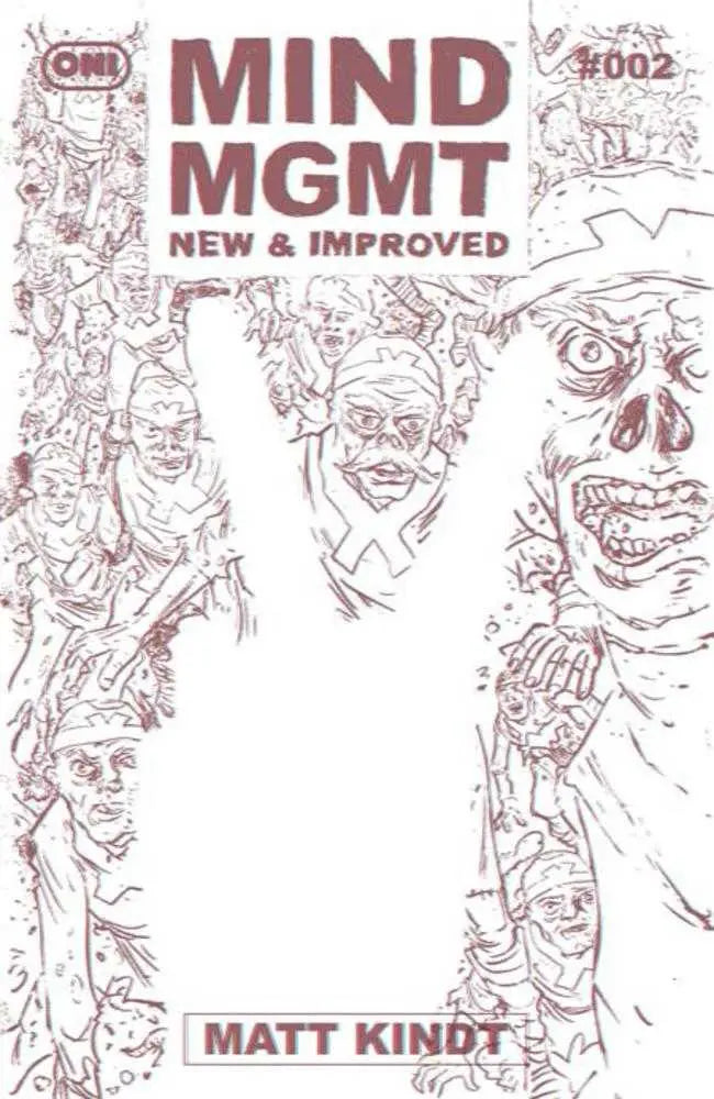 Mind Mgmt New & Improved #2 Cover E Inc 1:20 Matt Kindt 3 D Variant Oni Press