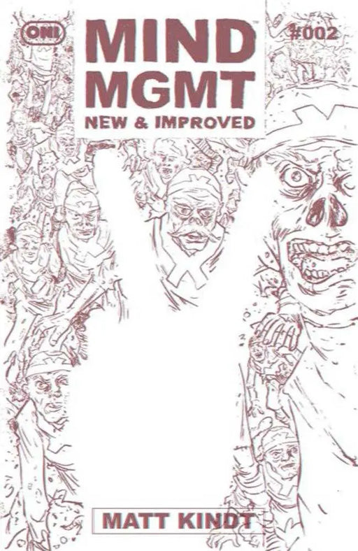 Mind Mgmt New & Improved #2 Cover E Inc 1:20 Matt Kindt 3 D Variant Oni Press