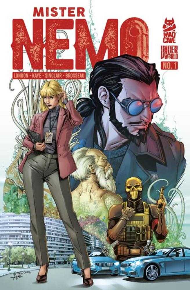 Mister Nemo #1 Cover B Alden Kaye Variant Mad Cave Studios