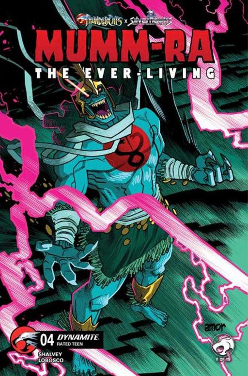 Mumm Ra The Ever Living #4 Cover C John Amor Variant Dynamite Entertainment