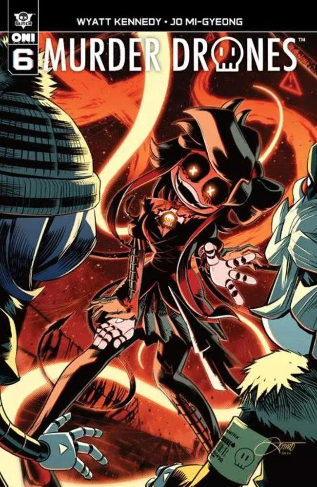 Murder Drones #6 (Of 6) Cover A Alessio Zonno Oni Press