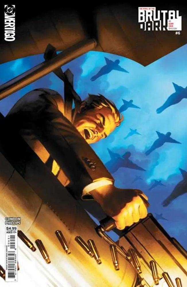 The Peril Of The Brutal Dark An Ezra Cain Mystery #6 (Of 6) Cover B Miguel Mercado Card Stock Variant (Mature) DC Comics