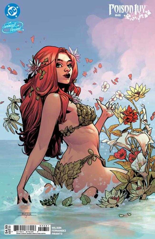 Poison Ivy #46 Cover E Mahmud Asrar Swimsuit Card Stock Variant DC Comics