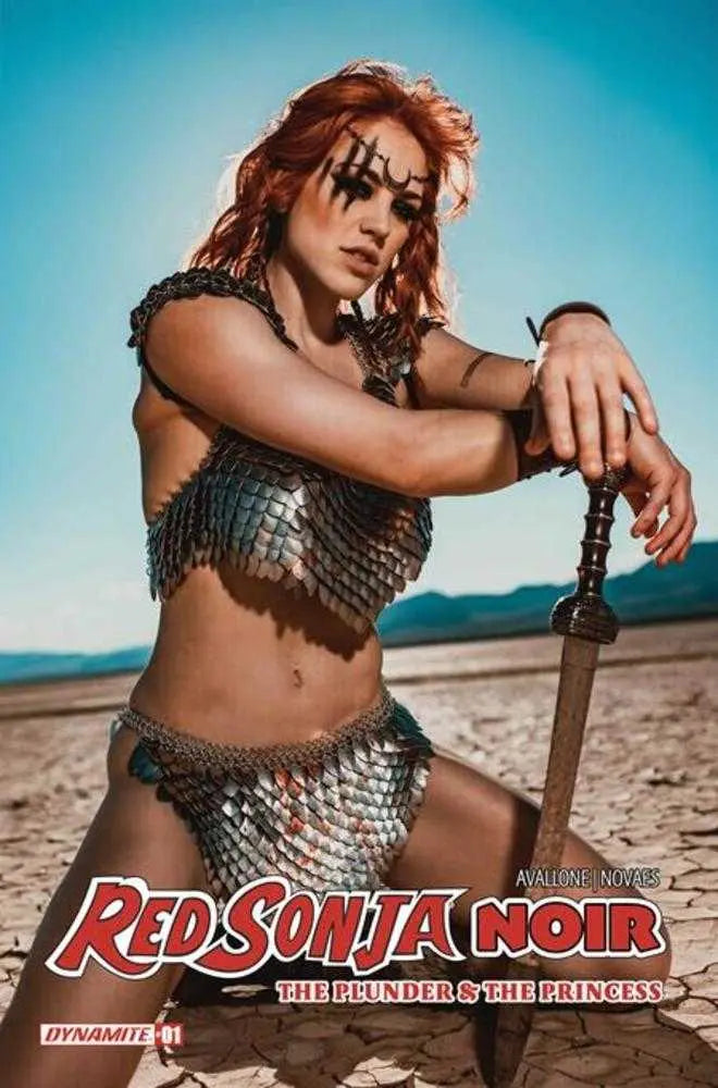 Red Sonja Noir The Plunder And The Princess #1 (One Shot) Cover C Cosplay Molly Stewart Variant Dynamite Entertainment