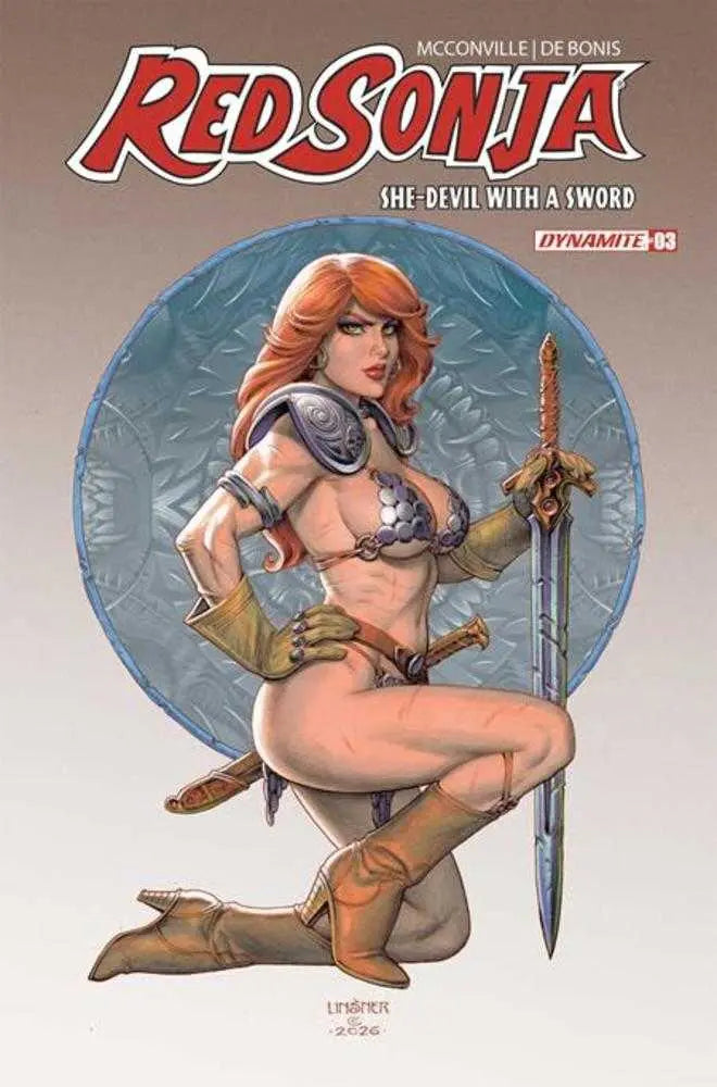 Red Sonja She Devil With A Sword #3 Cover C Joseph Michael Linsner Variant Dynamite Entertainment