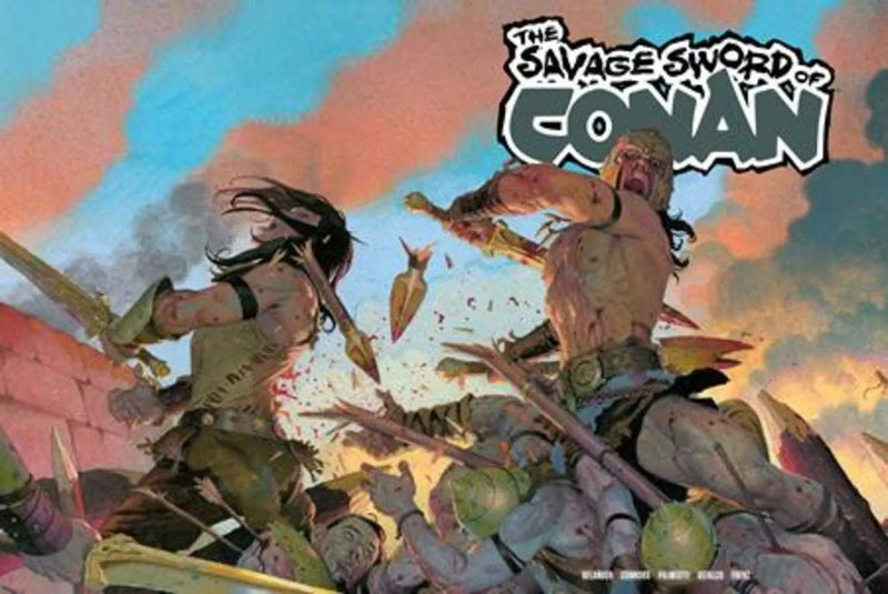 Savage Sword Of Conan #15 Cover D Esad Ribic Wraparound Cardstock Variant (Mature) Titan Comics