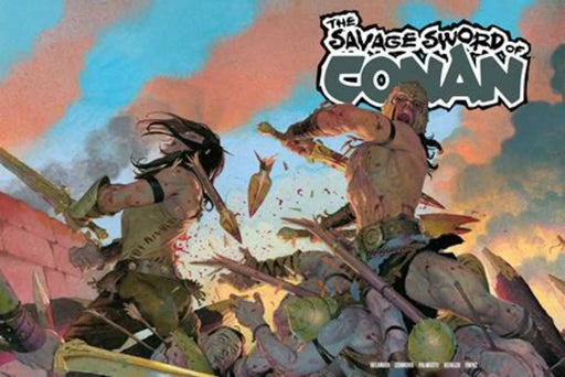 Savage Sword Of Conan #15 Cover D Esad Ribic Wraparound Cardstock Variant (Mature) Titan Comics
