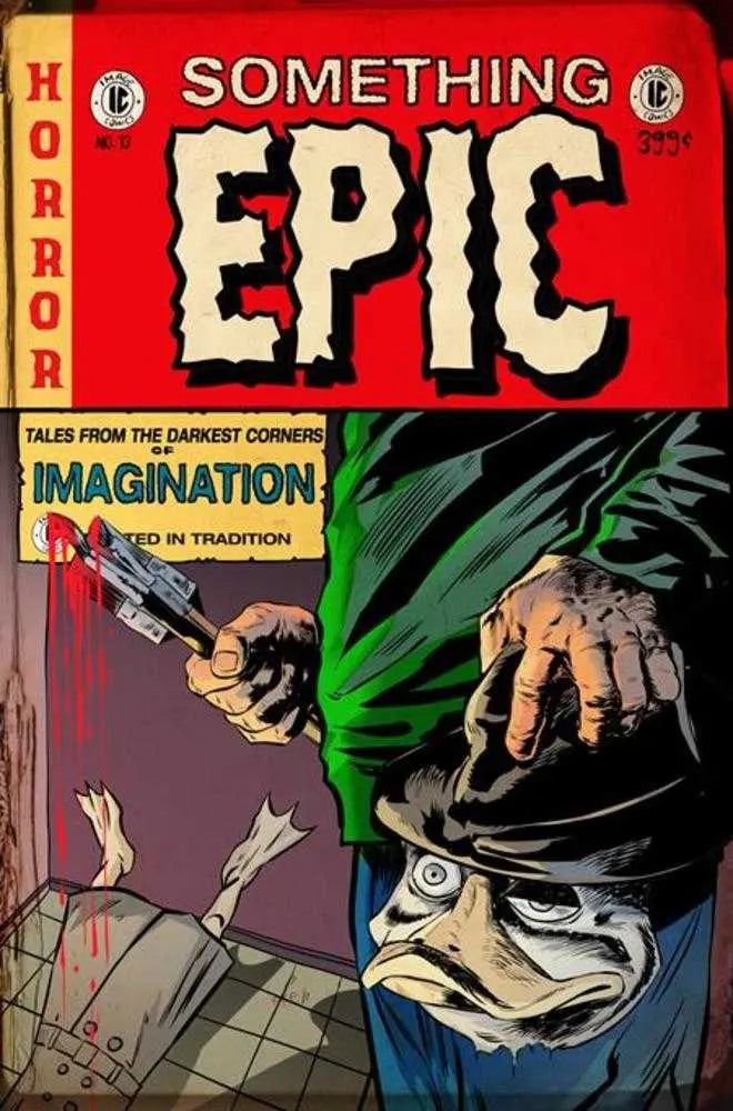 Something Epic #13 Cover D Szymon Kudranski EC Horror Homage Variant Image Comics