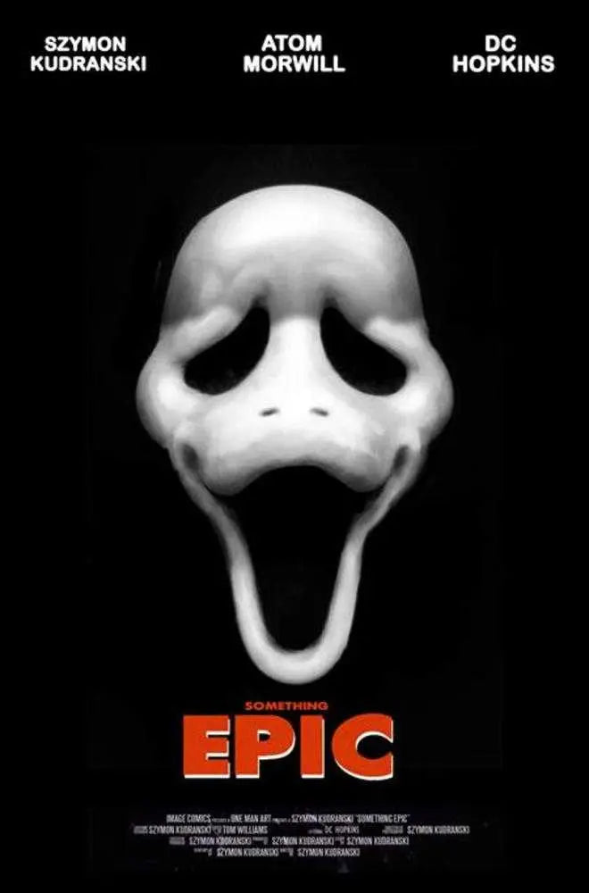Something Epic #13 Cover E Szymon Kudranski Scream Homage Variant Image Comics