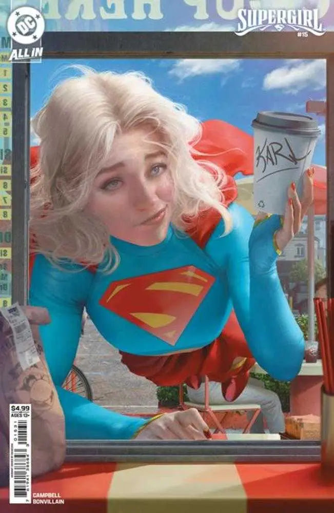 Supergirl #15 Cover C Rahzzah Card Stock Variant (The Reign Of The Superboys) DC Comics