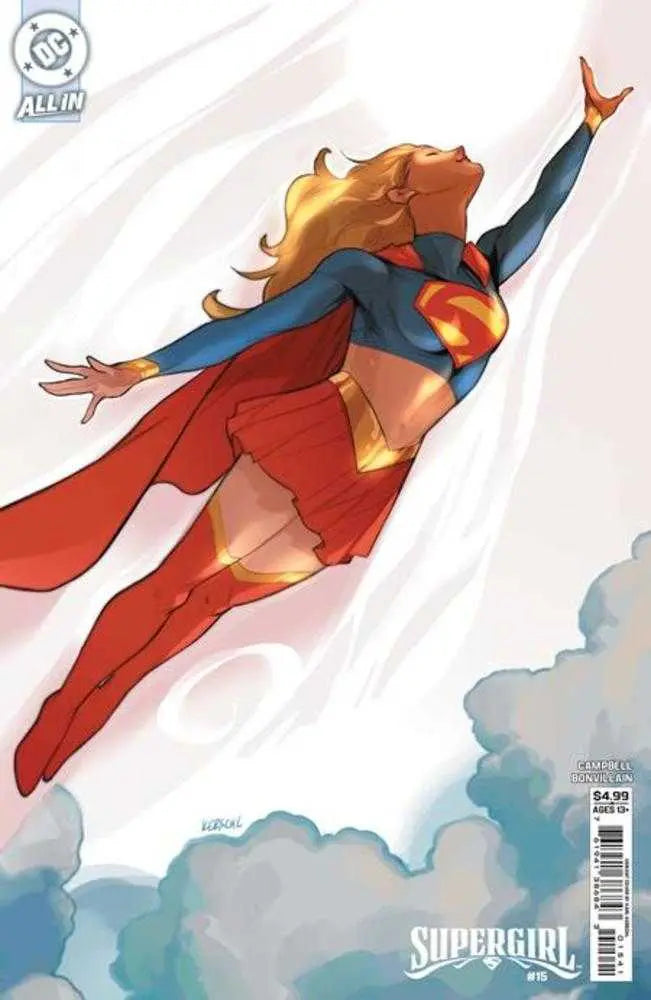 Supergirl #15 Cover D Karl Kerschl Card Stock Variant (The Reign Of The Superboys) DC Comics