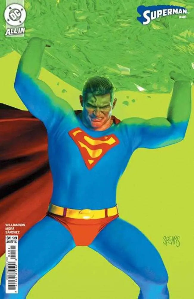 Superman #40 Cover B Mark Spears Card Stock Variant DC Comics