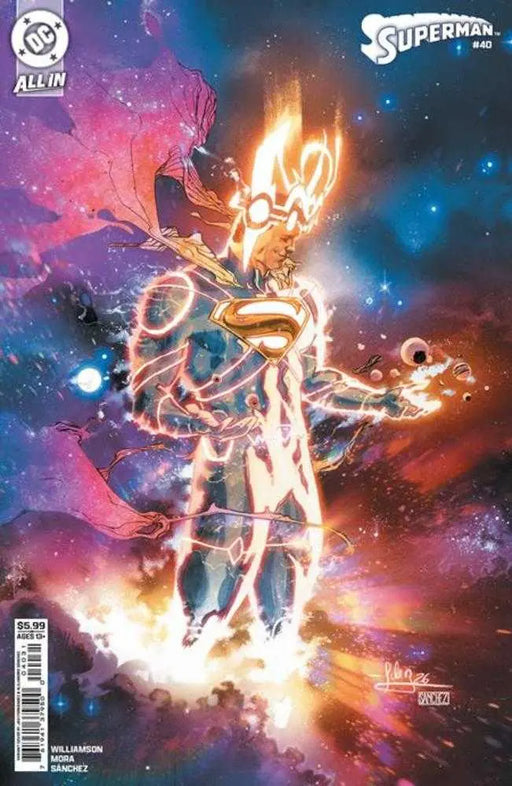 Superman #40 Cover C Javier Fernandez Card Stock Variant DC Comics
