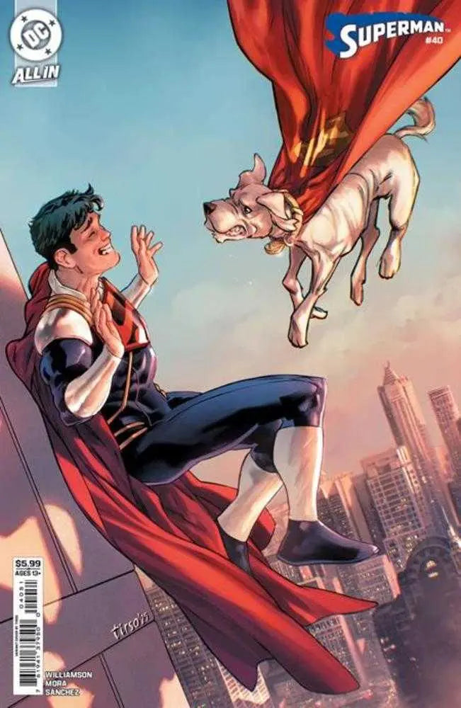 Superman #40 Cover E Tirso Cons Card Stock Variant DC Comics