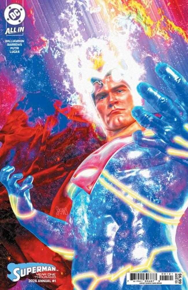 Superman Annual Year One Thousand #1 (One Shot) Cover B Mark Spears Card Stock Variant (DC K.O.) DC Comics