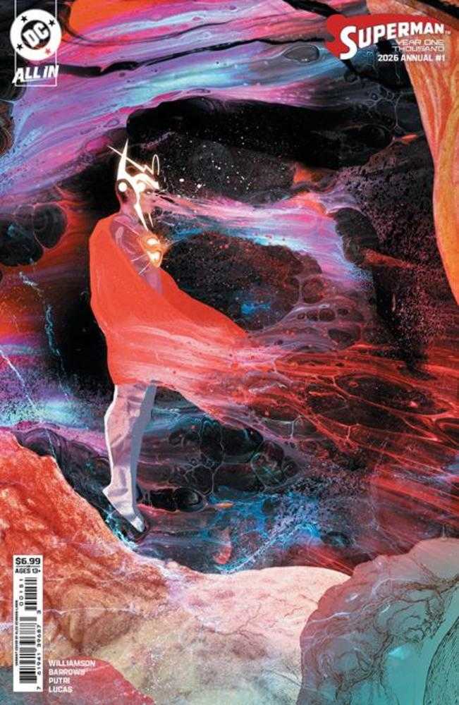 Superman Annual Year One Thousand #1 (One Shot) Cover E Alex Eckman Lawn Card Stock Variant (DC K.O.) DC Comics