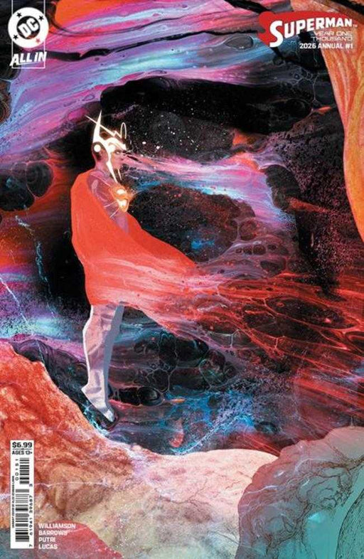 Superman Annual Year One Thousand #1 (One Shot) Cover E Alex Eckman Lawn Card Stock Variant (DC K.O.) DC Comics
