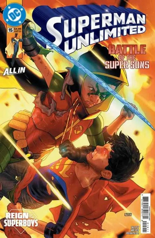 Superman Unlimited #15 Cover A Taurin Clarke (The Reign Of The Superboys) DC Comics