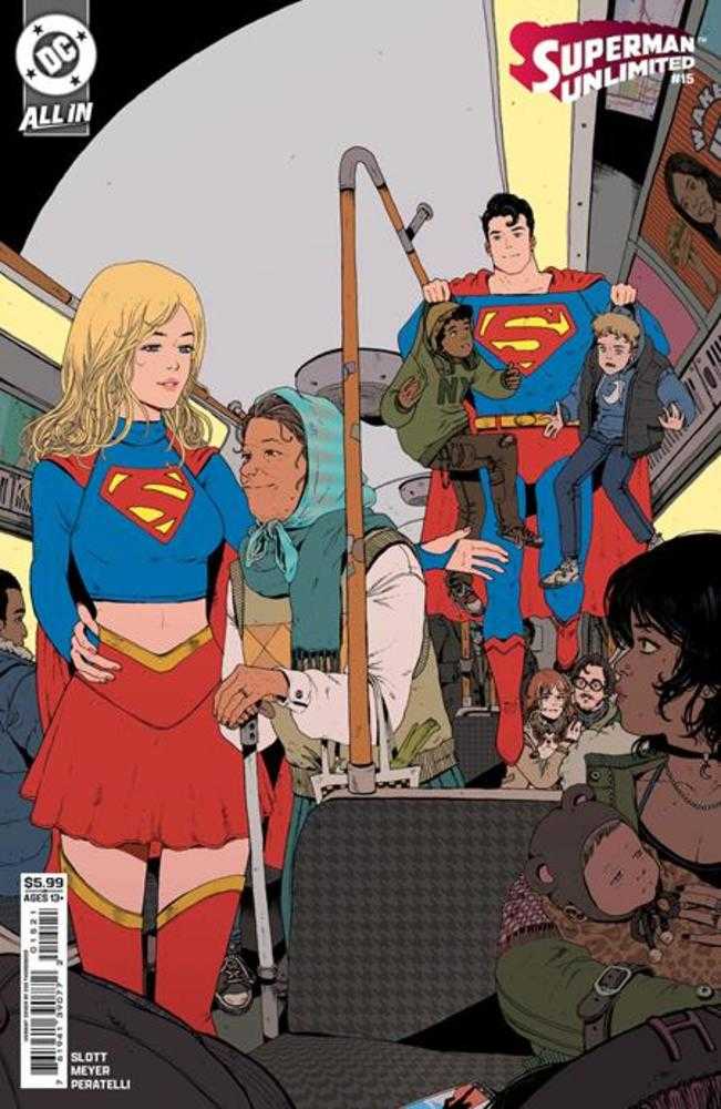 Superman Unlimited #15 Cover B Zoe Thorogood Card Stock Variant (The Reign Of The Superboys) DC Comics