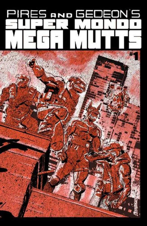 Super Mondo Mega Mutts #1 (Of 4) Cover B Alex Diotto Variant (Mature) Oni Press