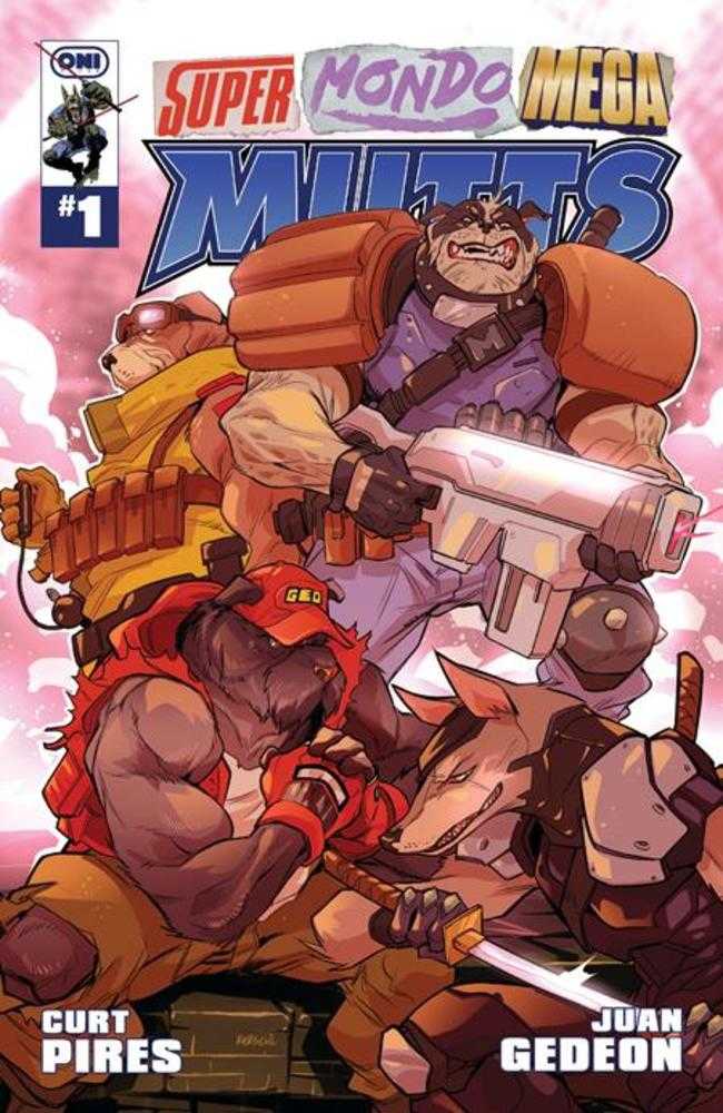 Super Mondo Mega Mutts #1 (Of 4) Cover C Karl Kerschl Variant (Mature) Oni Press