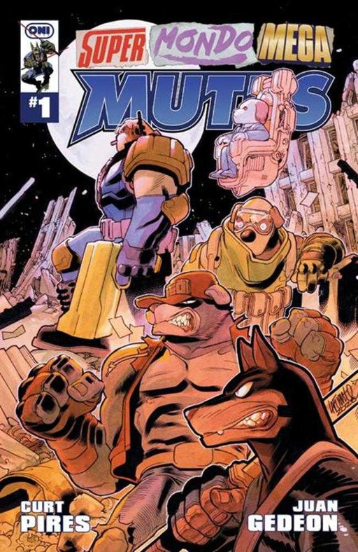 Super Mondo Mega Mutts #1 (Of 4) Cover D David Lafuente Variant (Mature) Oni Press