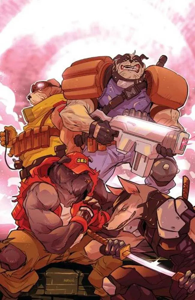 Super Mondo Mega Mutts #1 (Of 4) Cover I 1 in 50 Karl Kerschl Full Art Variant (Mature) Oni Press
