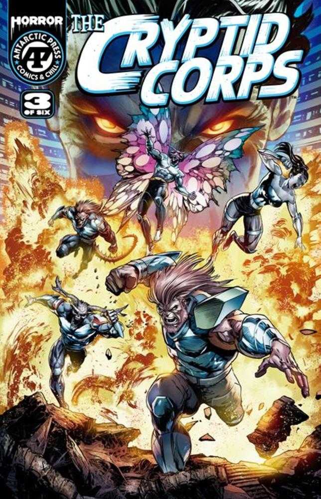 Cryptid Corps #3 (Of 6) Cover A Max Bertolini Massive Publishing