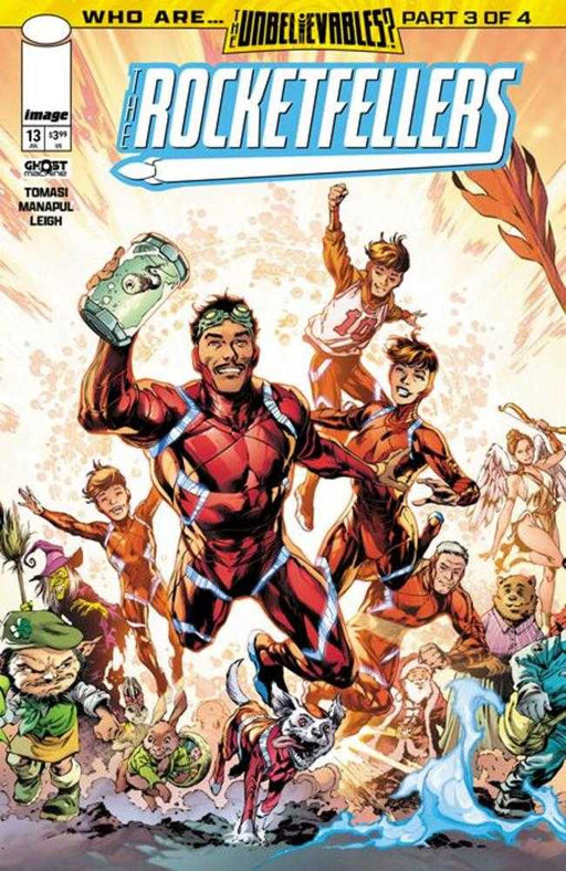 Rocketfellers #13 Cover B Ivan Reis & Danny Miki Variant Image Comics