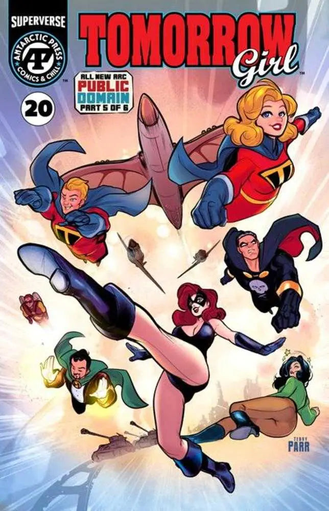 Tomorrow Girl #20 Cover A Terry Parr Massive Publishing