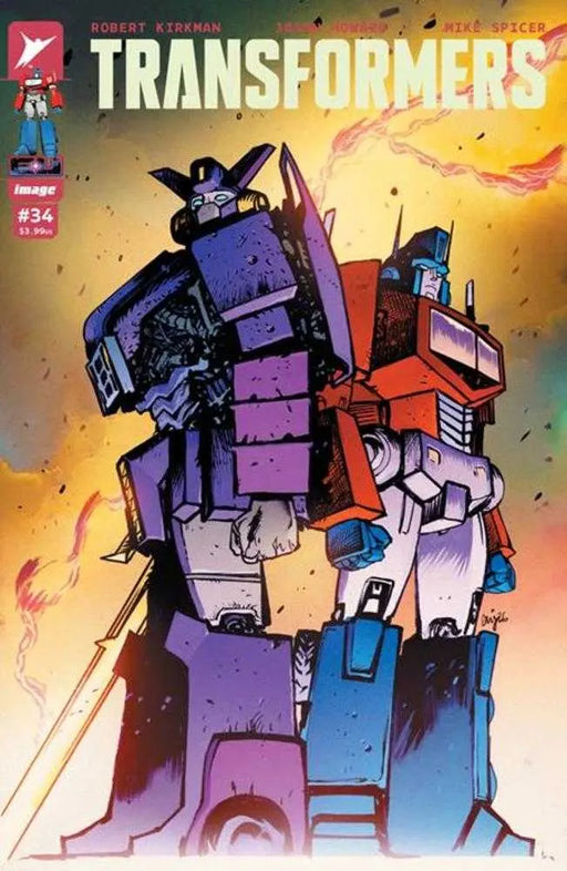 Transformers #34 Cover B Daniel Warren Johnson & Mike Spicer Variant Image Comics