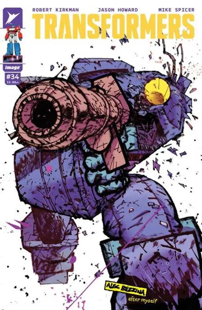 Transformers #34 Cover E 1 in 50 Alec Bezzina Variant Image Comics