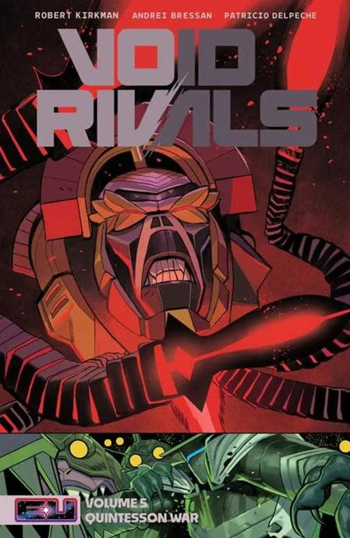 Void Rivals Quintesson War TPB Volume 05 Direct Market Exclusive Lorenzo De Felici Cover Image Comics