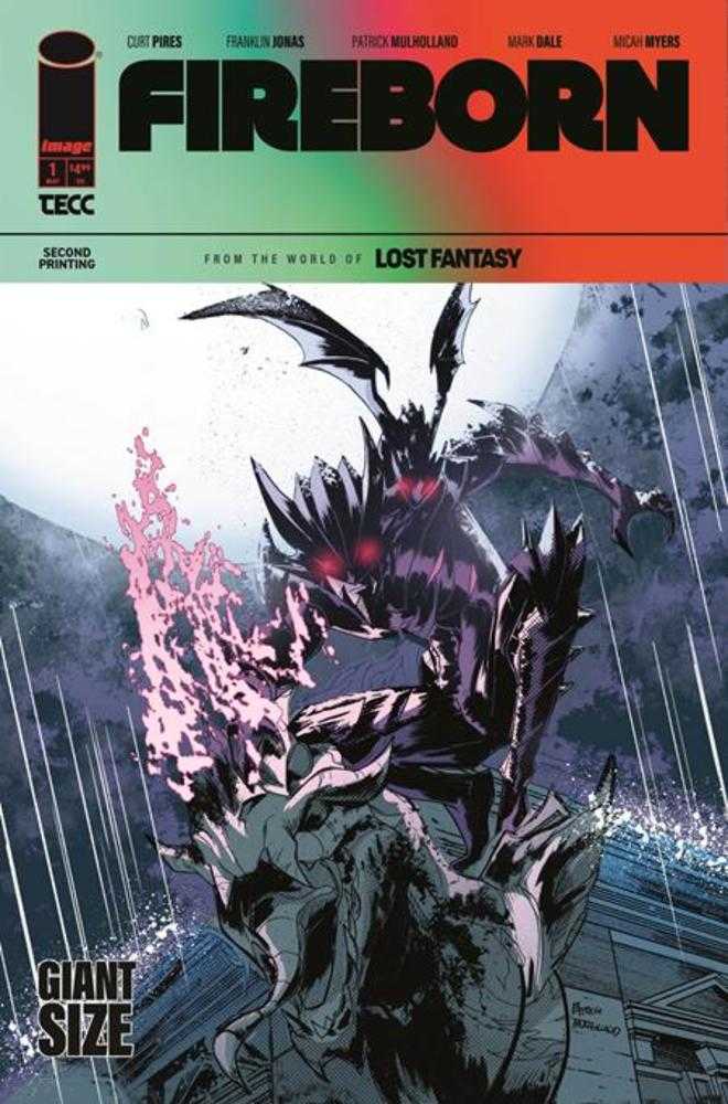Fireborn #1 2nd Printing Cover A Patrick Mullholand Image Comics