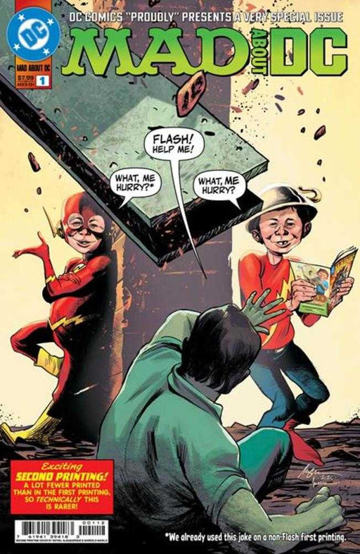Mad About DC #1 (One Shot) 2nd Print Cover A Rafael Albuquerque DC Comics