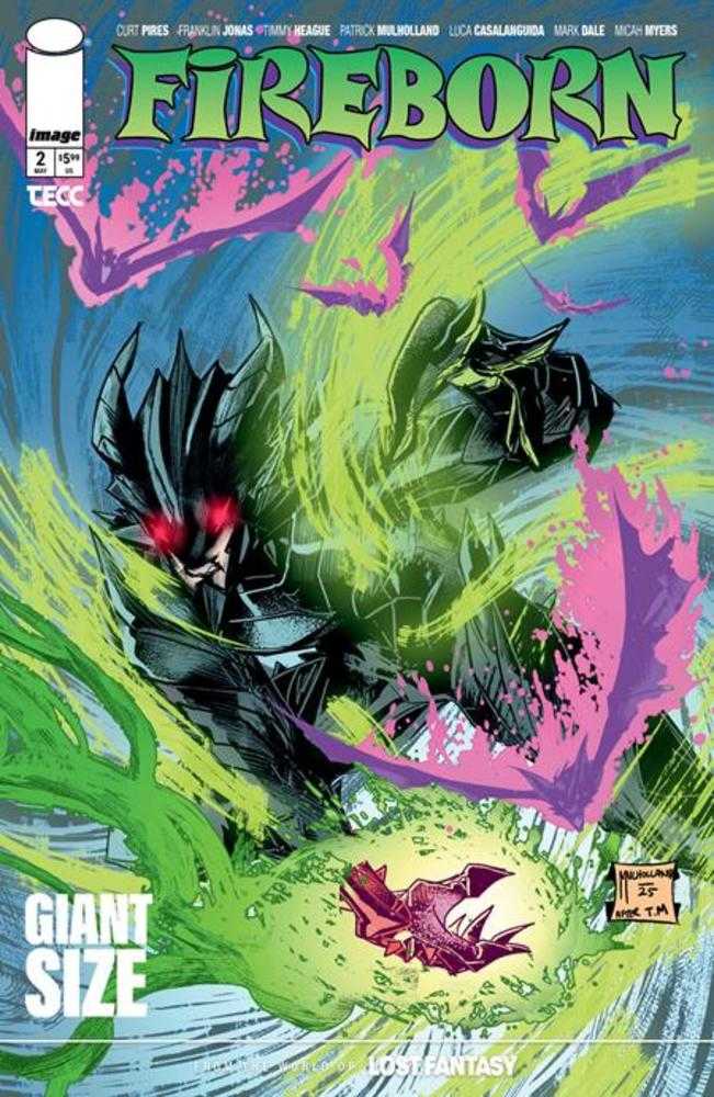 Fireborn #2 Cover G Patrick Mulholland Foil Variant Image Comics