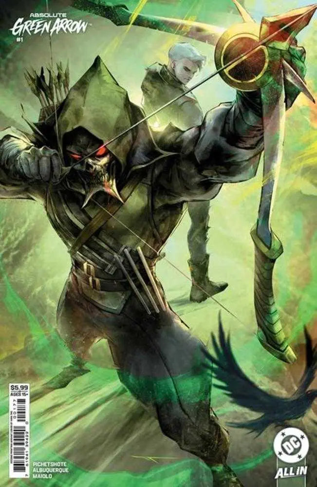 Absolute Green Arrow #1 (Of 6) 2nd Print Cover B Ivan Tao Card Stock Variant DC Comics