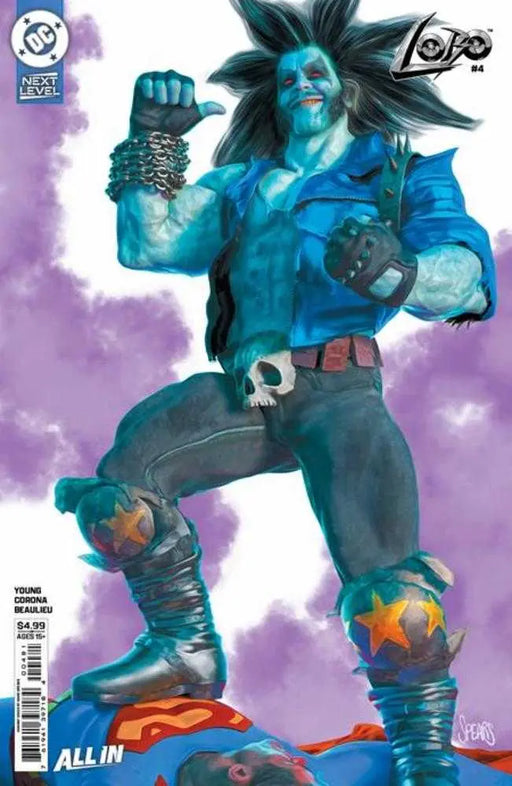 Lobo #4 Cover G Mark Spears Card Stock Variant DC Comics