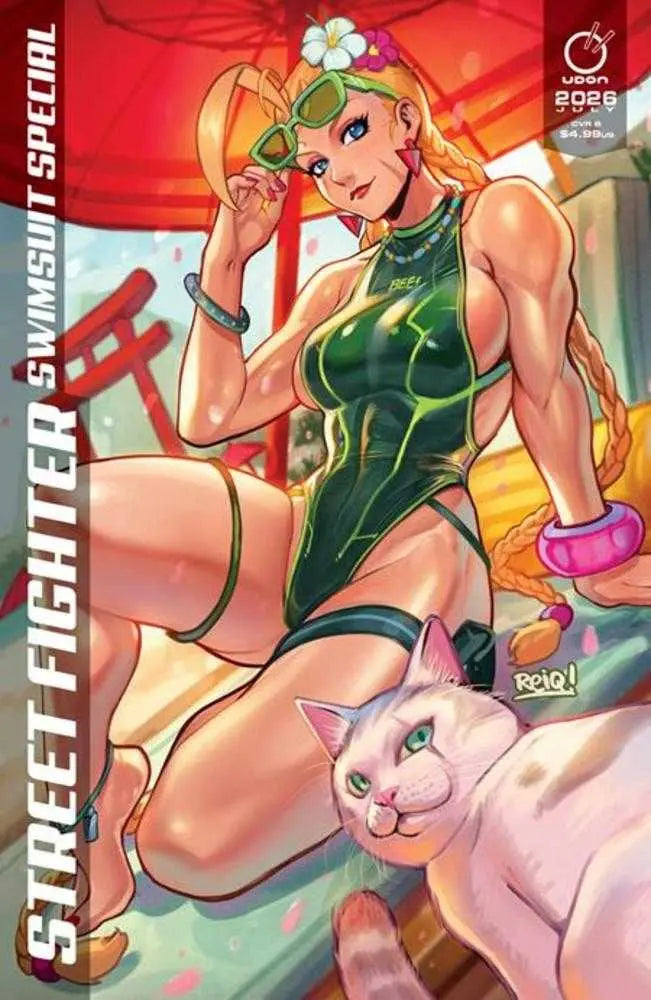 2026 Street Fighter Swimsuit Special #1 (One Shot) Cover B Reiq Cat Variant Udon Entertainment