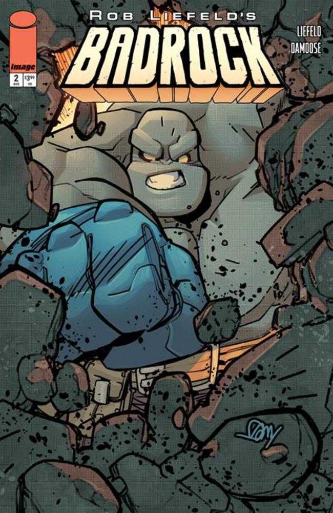 Badrock #2 Cover A Seth Damoose Image Comics