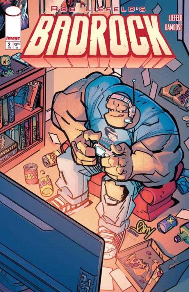 Badrock #2 Cover C Rob Liefeld Variant Image Comics