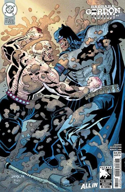 Barbara Gordon Breakout #4 Cover F Klaus Janson & Frank Miller Dark Knight Returns 40 Th Anniversary Card Stock Variant DC Comics